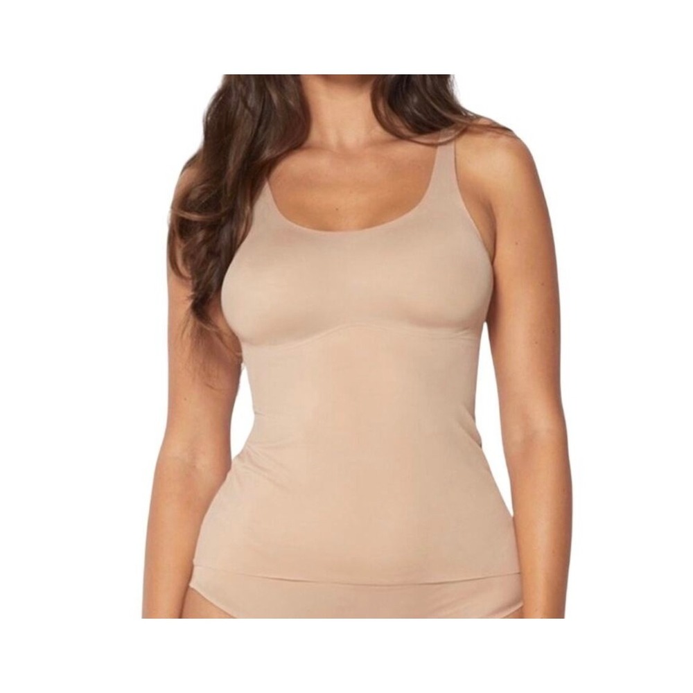 NEW Ruby Ribbon Womens Second Skin Smoothing Camisole Nude Shapewear Size 28
